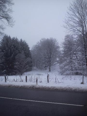 Winter Schneefall H&uuml;ckeswagen