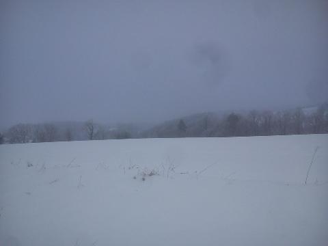 Winter Schneefall H&uuml;ckeswagen